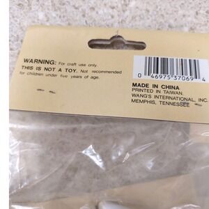 Just For Keeps White Plastic Lace Doll Shoes for 15 inch Dolls 8 Pairs